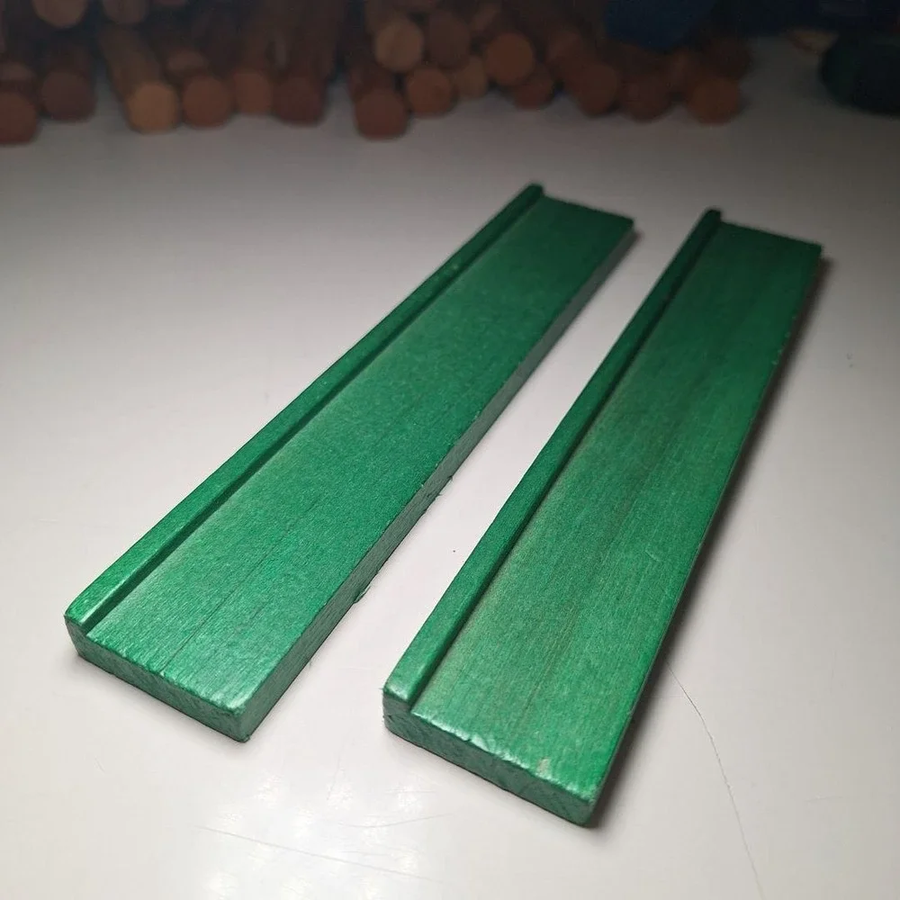 Lincoln‎ Logs Green Roof Pieces 8 Inch Billboard Storefront Sign Replacement